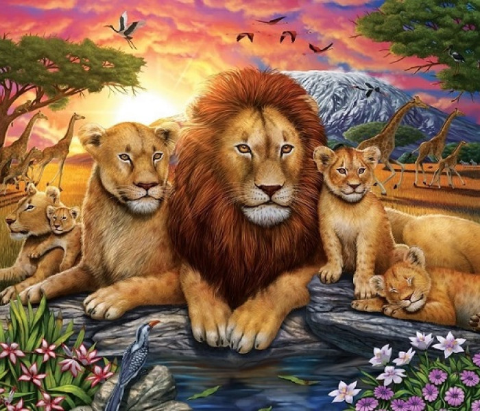 Puzzle - Art puzzle - Leoni